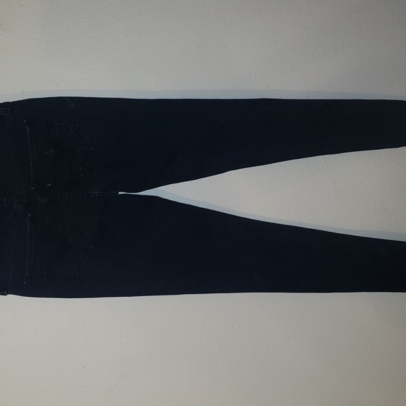 Women’s Juniors Levis 535 Legging Jeans Dark Acid Wash - Picture 3 of 7